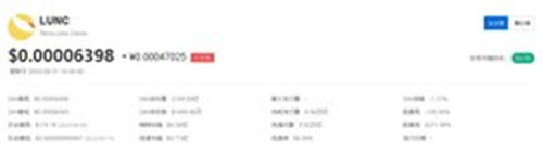 LUNC币购买级别 LUNC币最新价格行情-第2张图片-交易所